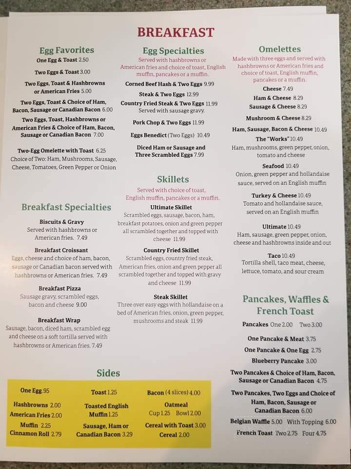 Country Cafe - Eyota, MN menu_pic