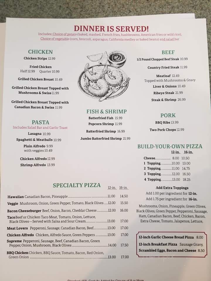 Country Cafe - Eyota, MN menu_pic