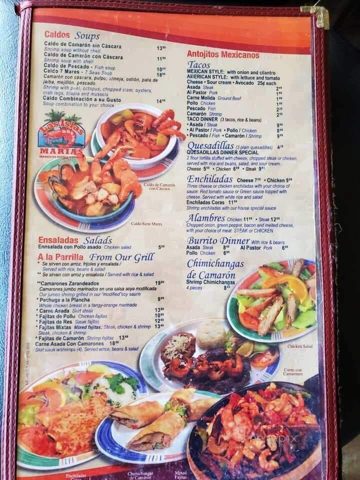 Las Islas Marias - Kansas City, KS menu_pic