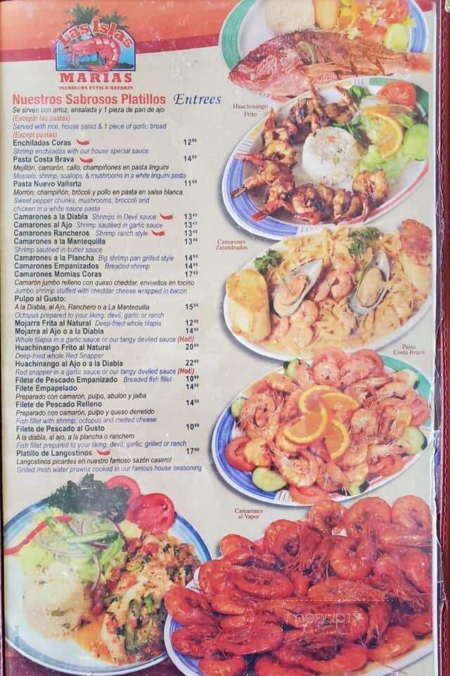 Las Islas Marias - Kansas City, KS menu_pic