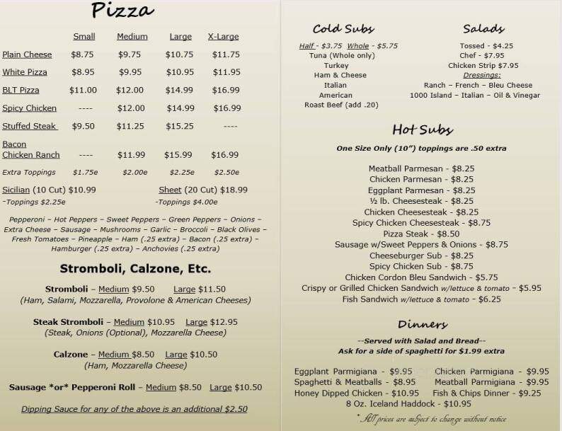 Meshoppen Pizza - Meshoppen, PA