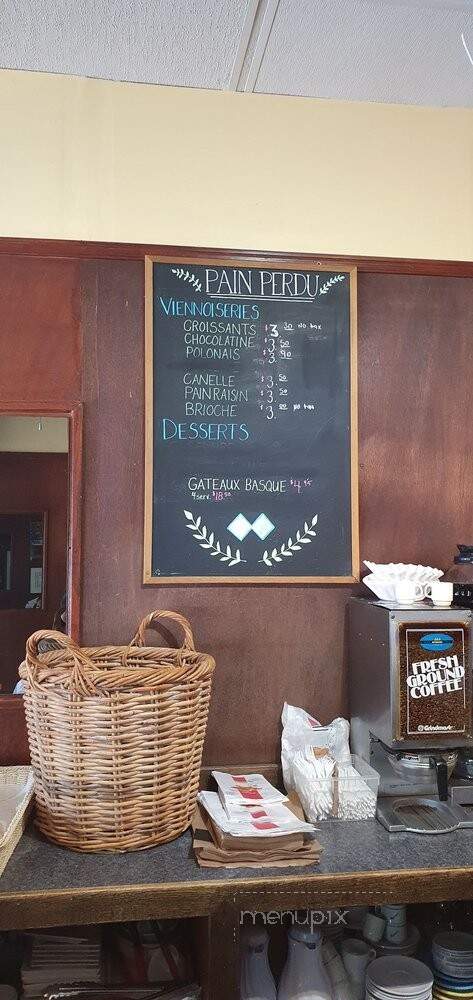 Pain Perdu - Toronto, ON menu_pic