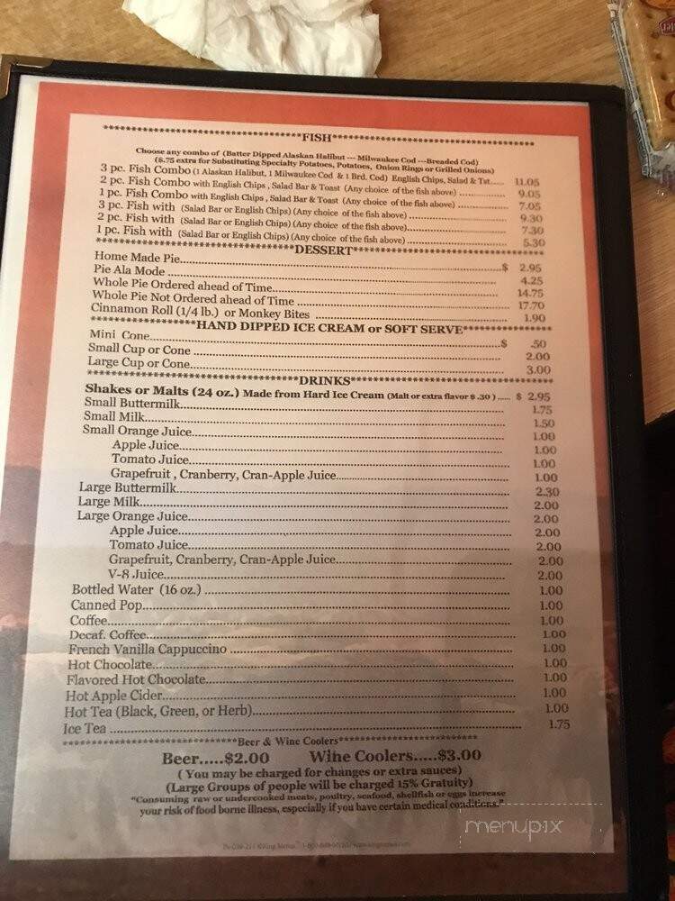 Dude Ranch Cafe - Malad City, ID menu_pic