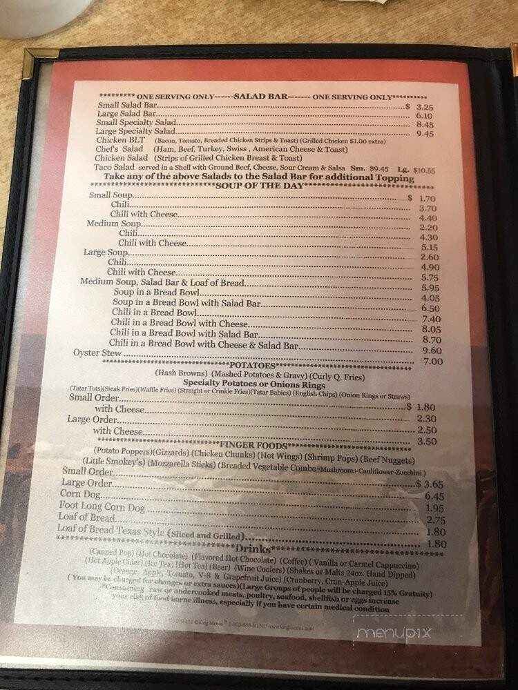 Dude Ranch Cafe - Malad City, ID menu_pic