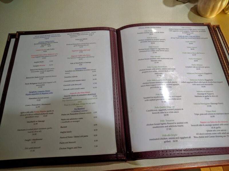 Frank's Pizza Restaurant - Lakewood, NJ menu_pic