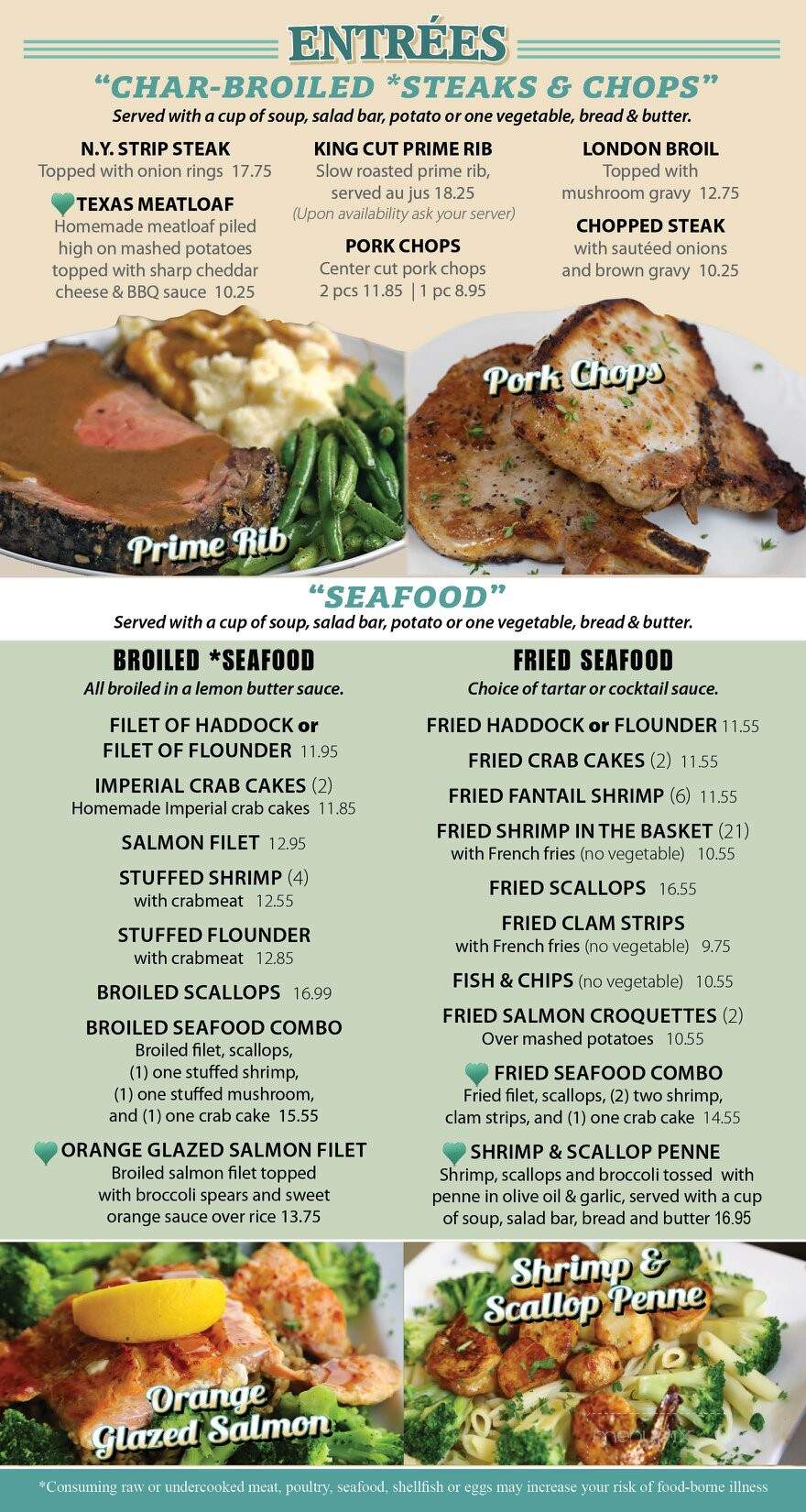 Williams Restaurant - Easton, PA menu_pic