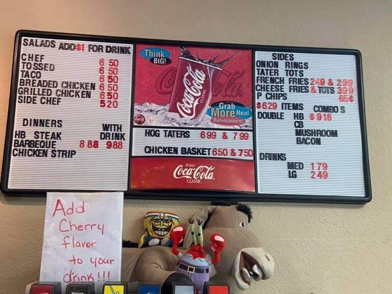 B J's Snack Bar - Athens, TN menu_pic