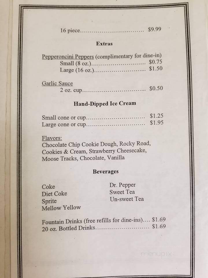 Craig's Pizza House - Camden, TN