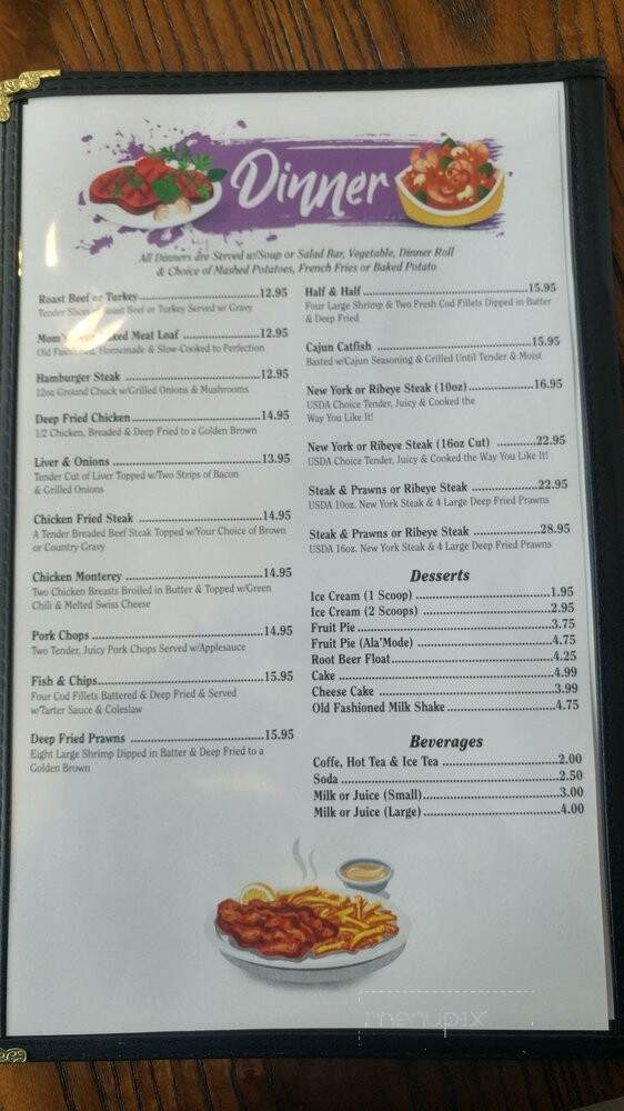 Maria Walker Restaurant - Susanville, CA menu_pic
