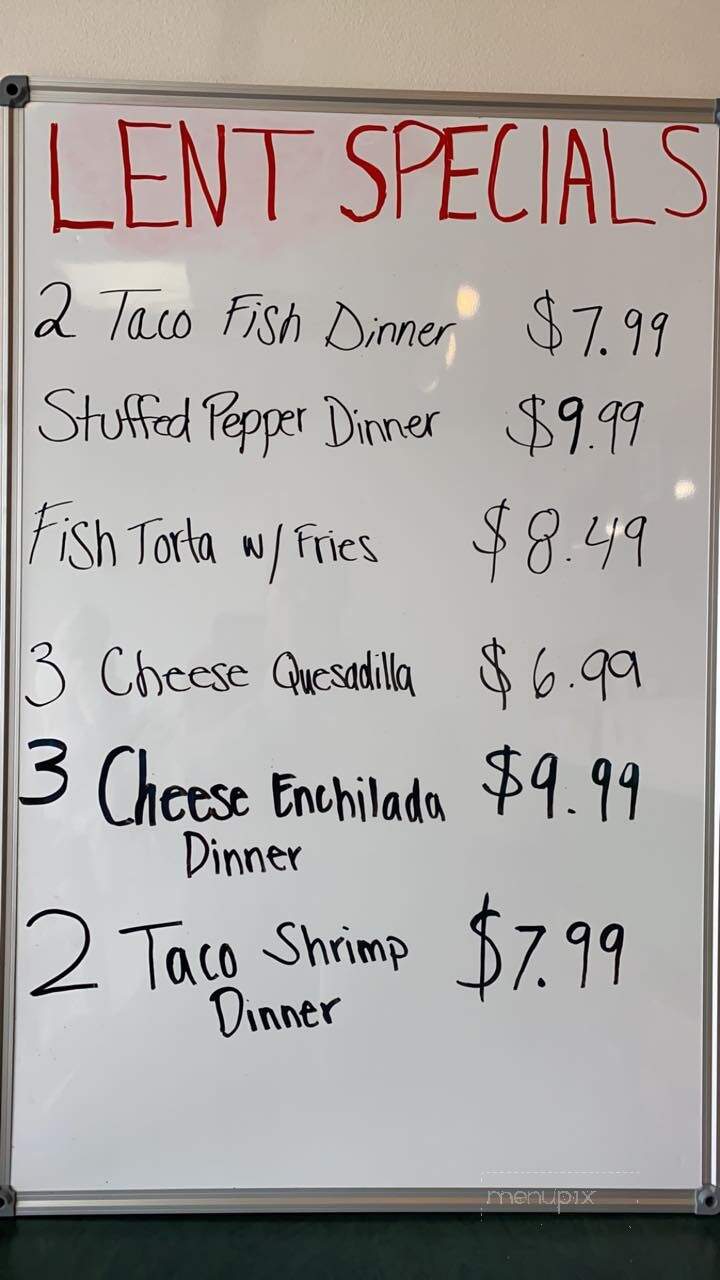 Taqueria Los Rosales - Oak Forest, IL menu_pic