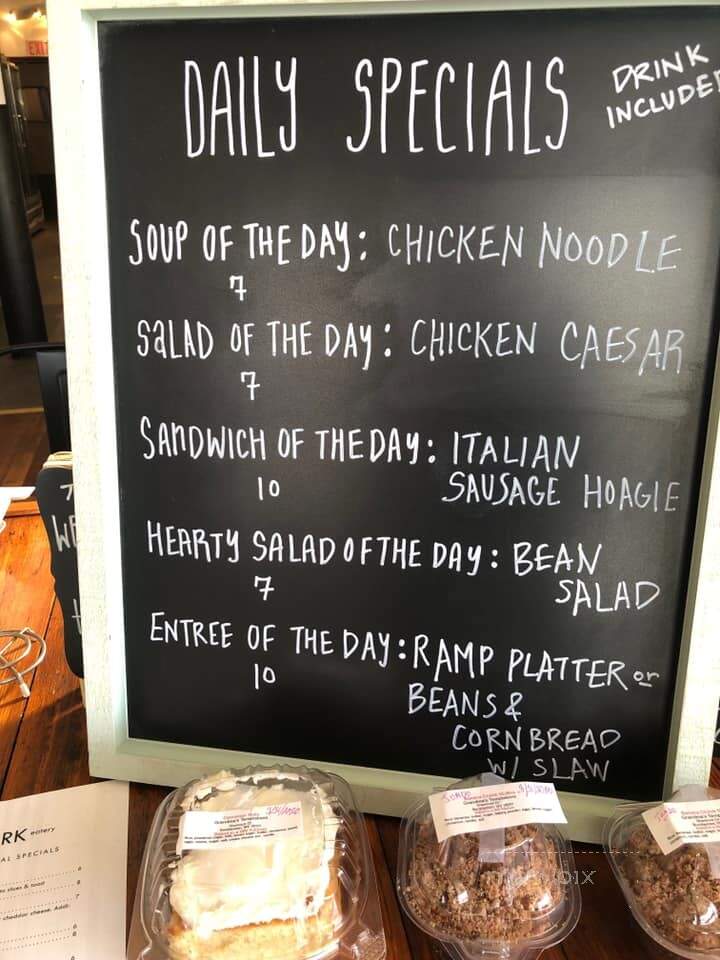 The West Fork Eatery - Weston, WV menu_pic