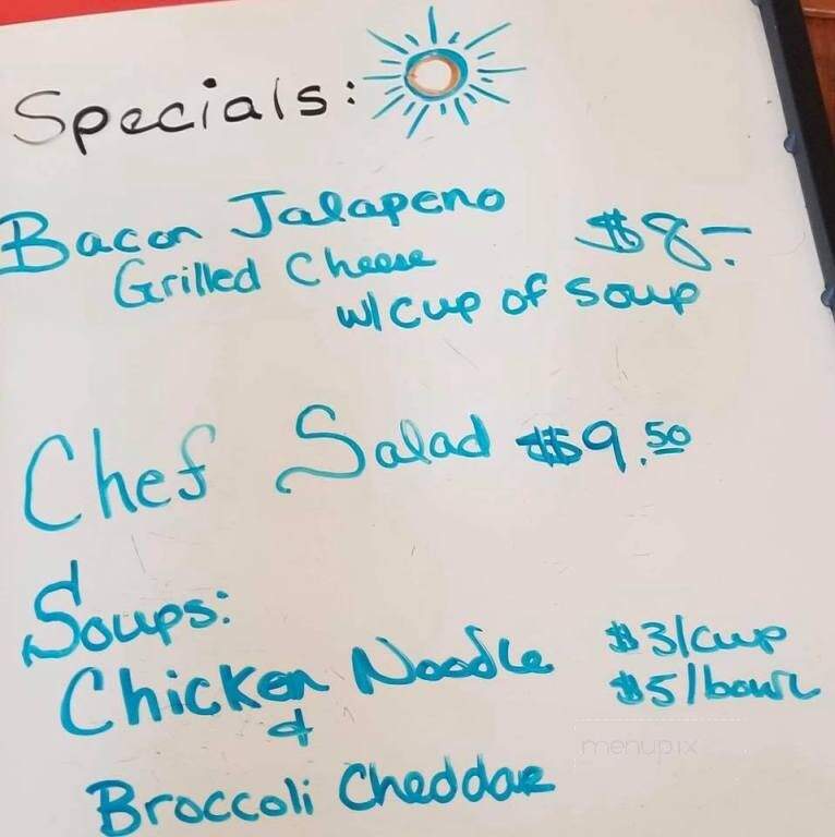 The West Fork Eatery - Weston, WV menu_pic