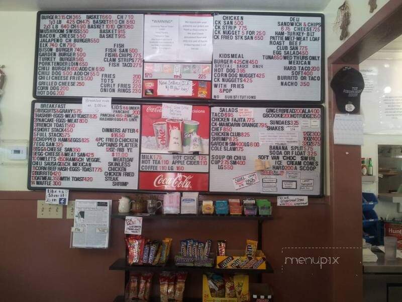 Gingerbread House - Stayton, OR menu_pic