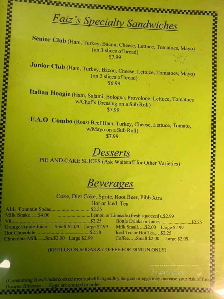 Westbury Deli - Richmond, VA menu_pic