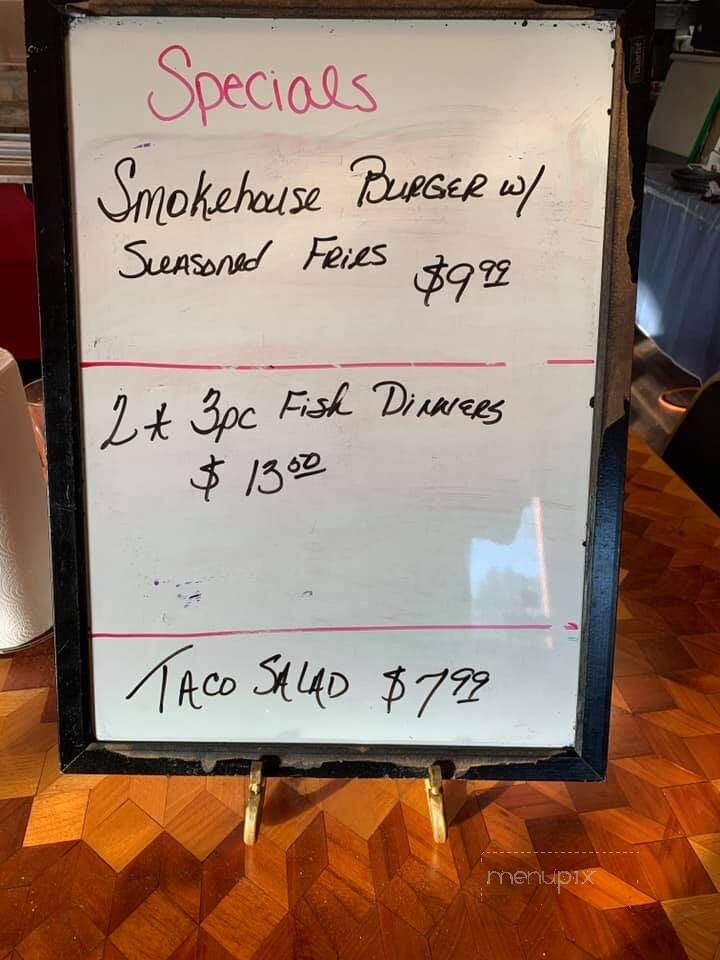 Smoke House - Newport, AR menu_pic
