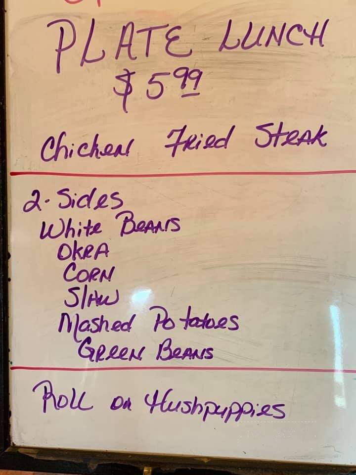 Smoke House - Newport, AR menu_pic