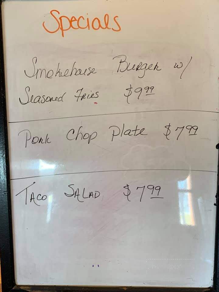 Smoke House - Newport, AR menu_pic