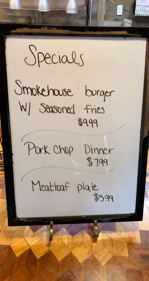 Smoke House - Newport, AR menu_pic