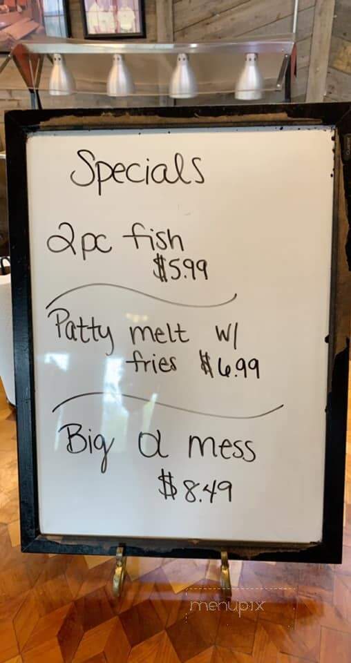 Smoke House - Newport, AR menu_pic