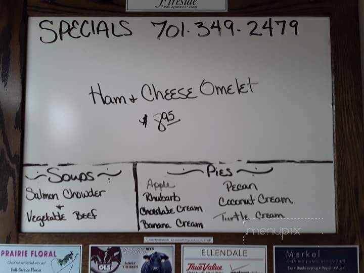 Fireside Steakhouse & Lounge - Ellendale, ND menu_pic
