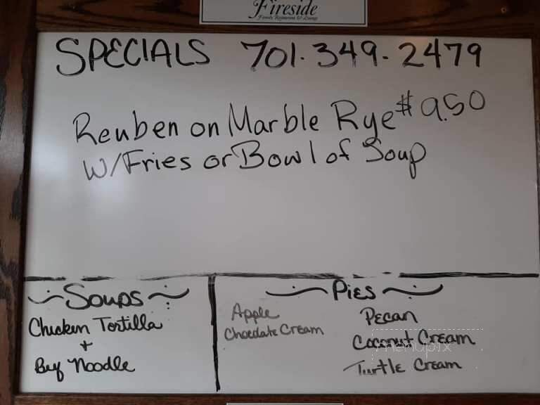 Fireside Steakhouse & Lounge - Ellendale, ND menu_pic