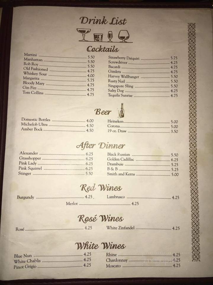 D Plus K Hickory House - Waterloo, IA menu_pic