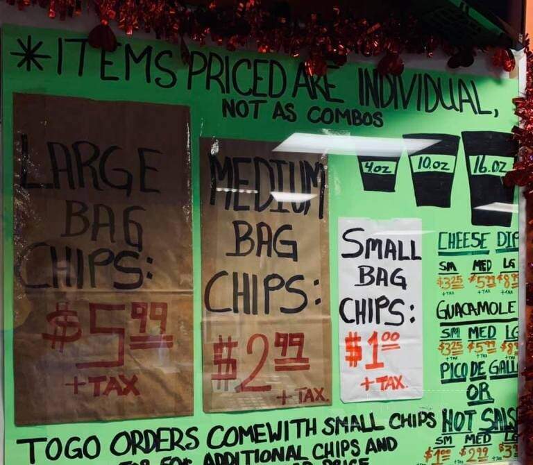 La Fiesta Mexican Grill - Central City, KY menu_pic