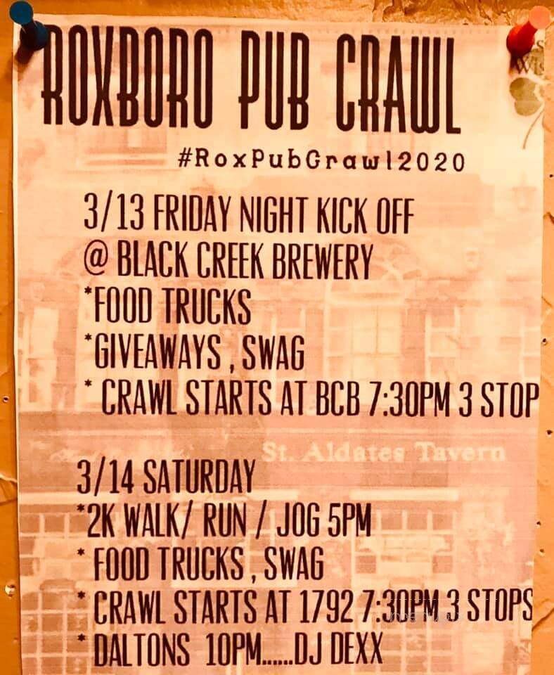 Dalton's Sports Bar & Grill - Roxboro, NC menu_pic