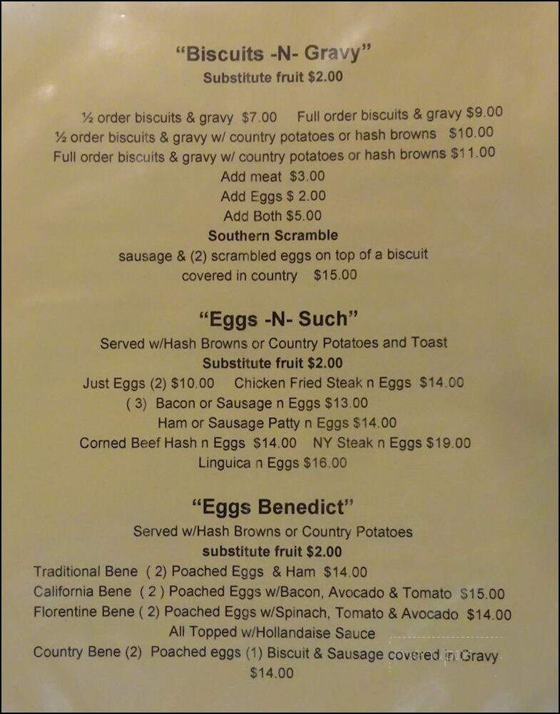 El Dorado Cafe - El Dorado, CA menu_pic