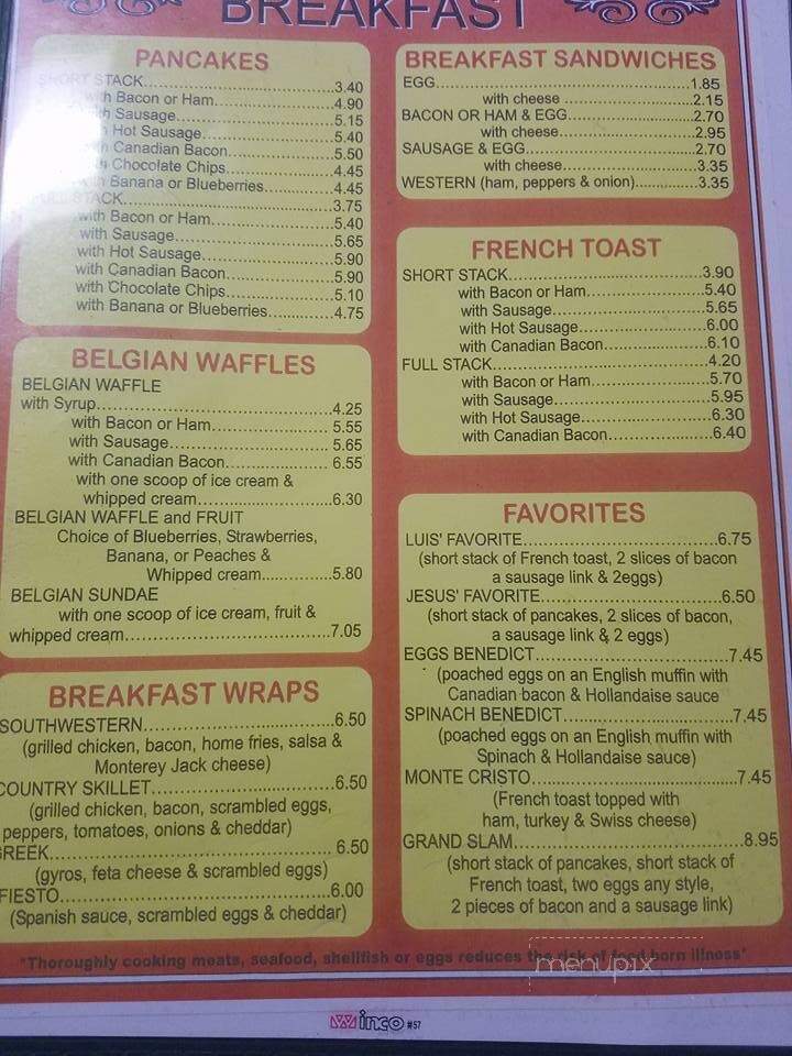 Gaylordsville Diner & Restaurant - Gaylordsville, CT menu_pic