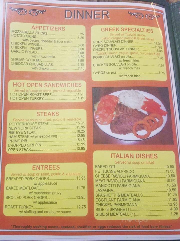 Gaylordsville Diner & Restaurant - Gaylordsville, CT menu_pic
