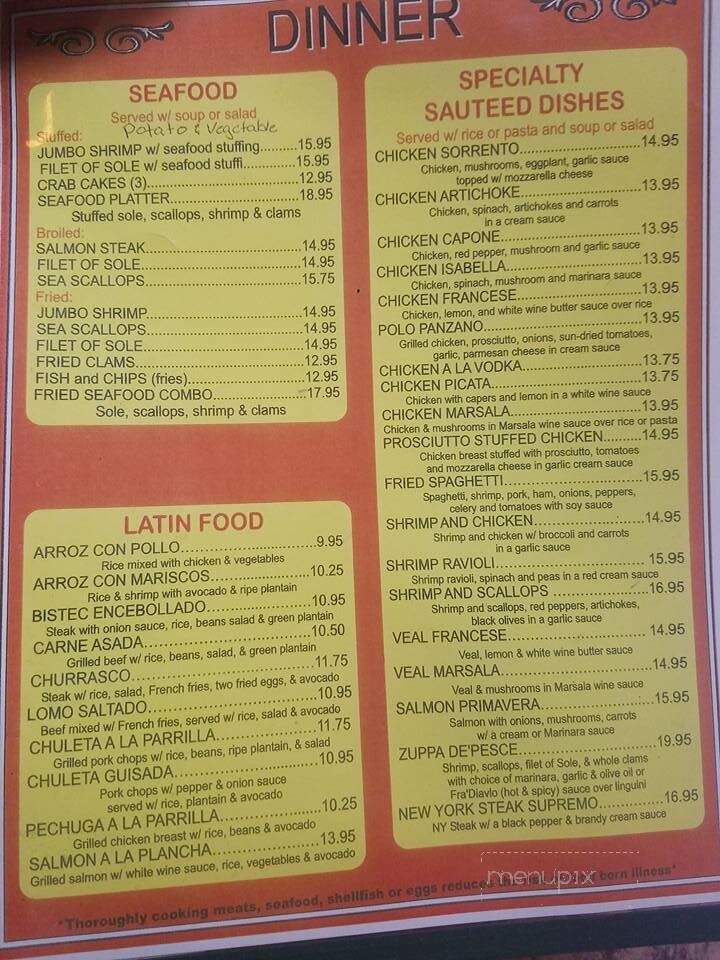 Gaylordsville Diner & Restaurant - Gaylordsville, CT menu_pic