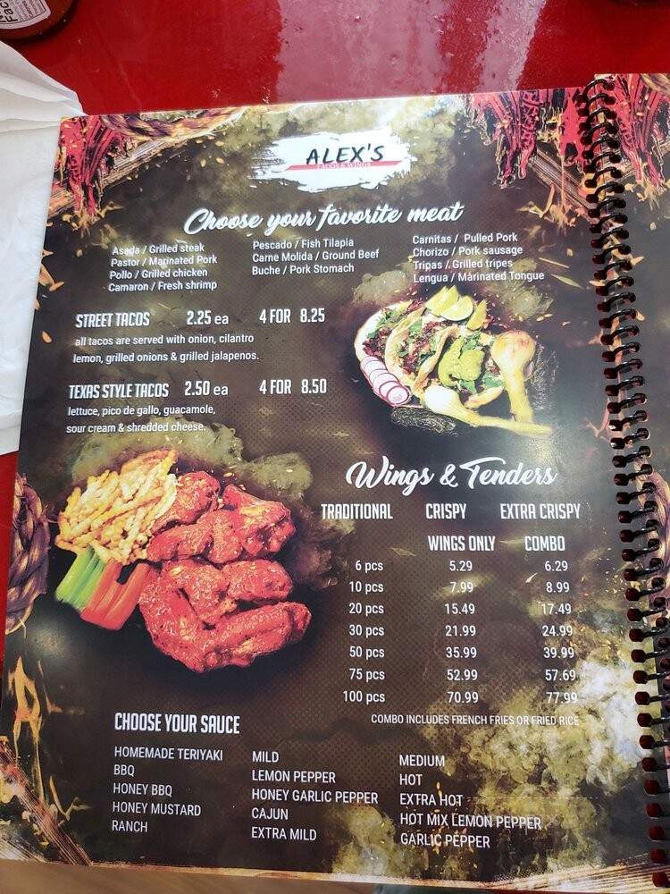 Alex's Taco's & Wings - Lewisburg, TN