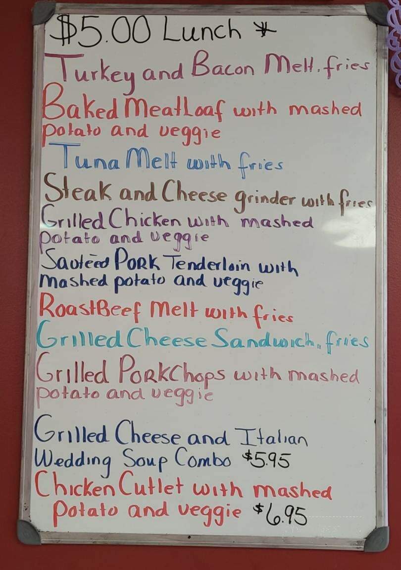Eddie's Diner - Cranston, RI menu_pic
