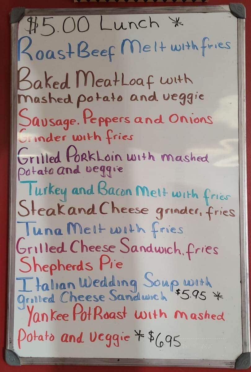 Eddie's Diner - Cranston, RI menu_pic