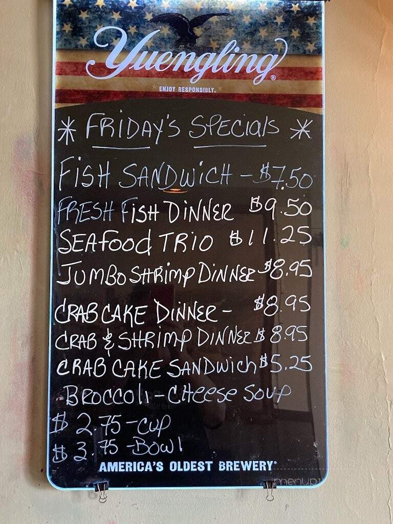 Dons's Bar - Pittsburgh, PA menu_pic