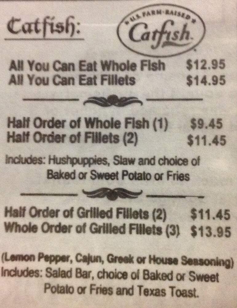 Country Squire Restaurant - Iuka, MS menu_pic