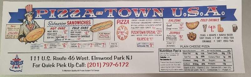 Pizza Town USA - Elmwood Park, NJ