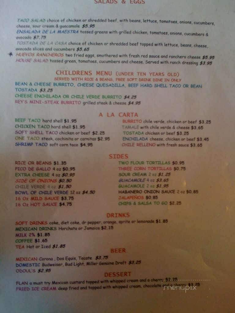 El Habanero - Magna, UT menu_pic