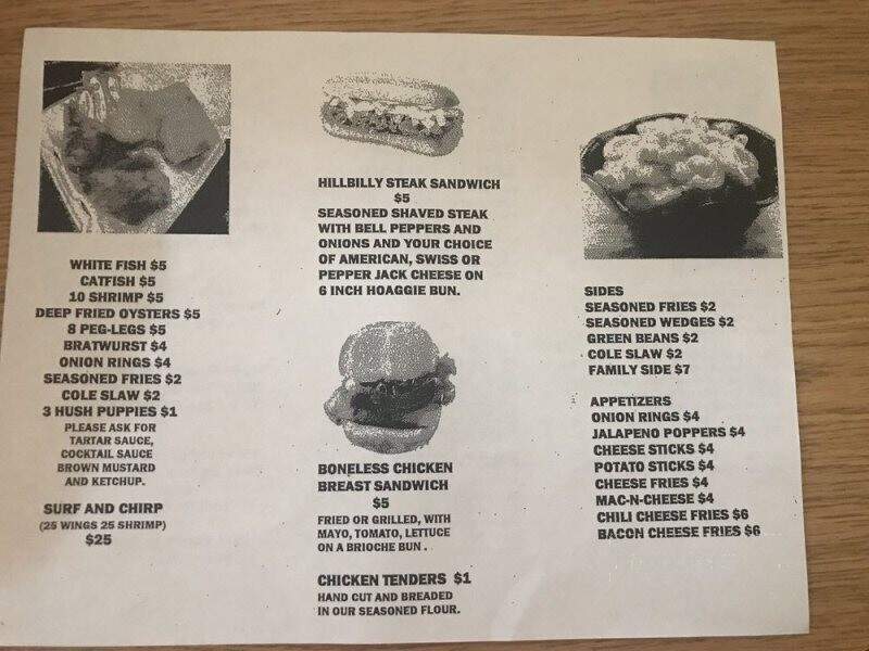 1021 Park's Place Restaurant - Shelbyville, KY menu_pic