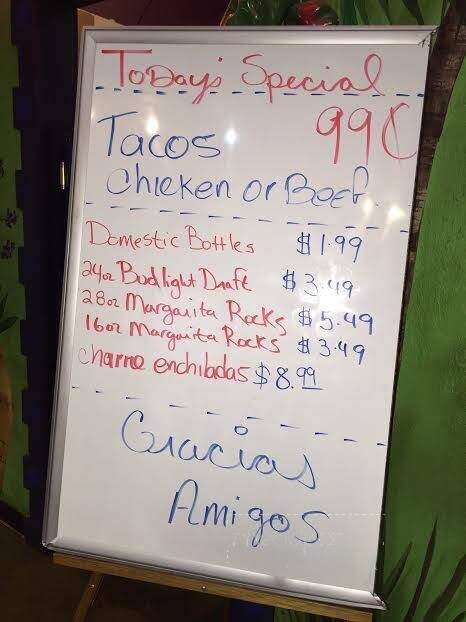 El Charro - Nixa, MO menu_pic