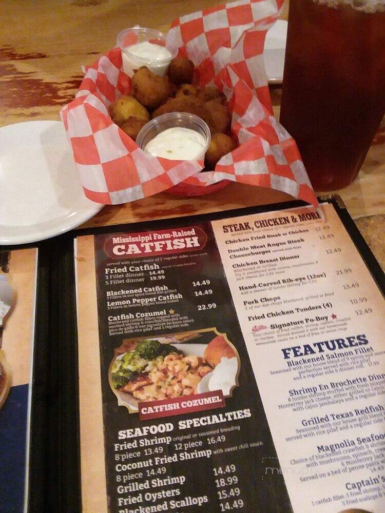 Sudie's Fish House - Crystal Springs, MS menu_pic