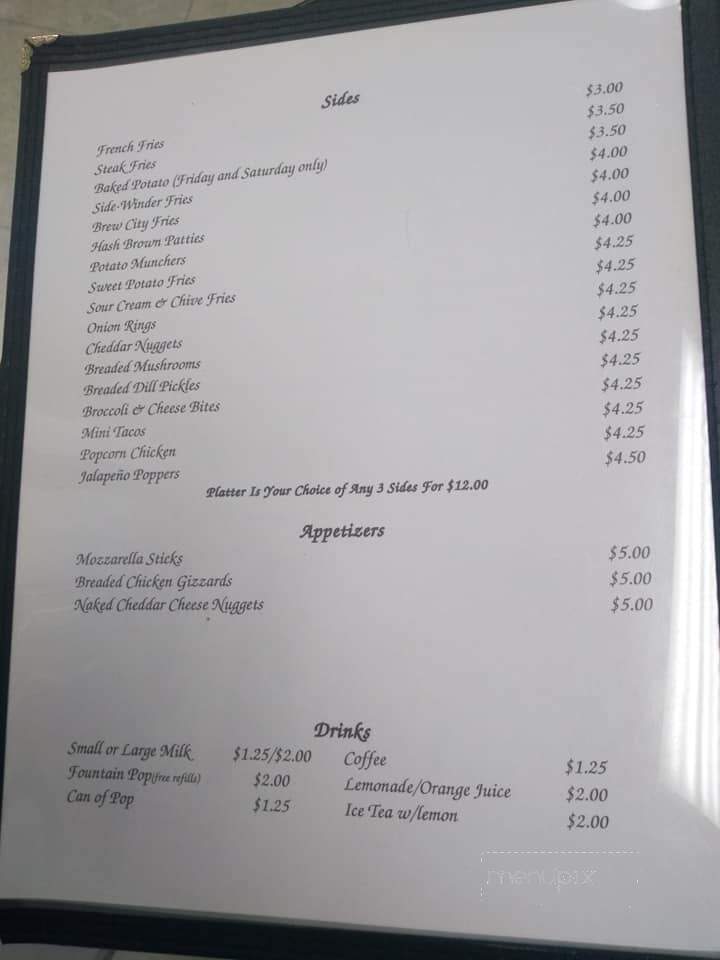 Jimmy D's - Hawkeye, IA menu_pic