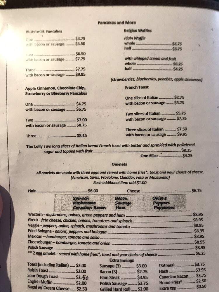 The Club House Bro's Family Restaurant - North Tonawanda, NY menu_pic