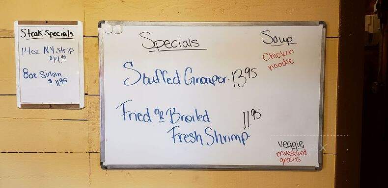 Wauchula Family Restaurant - Wauchula, FL menu_pic