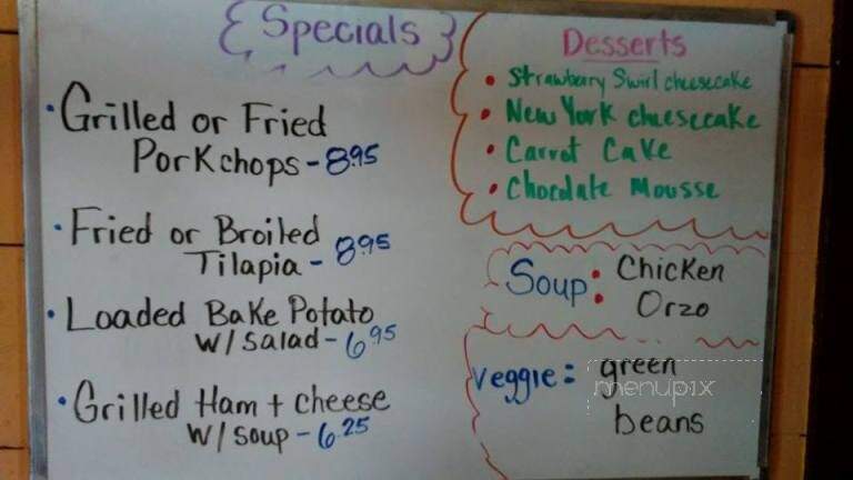 Wauchula Family Restaurant - Wauchula, FL menu_pic