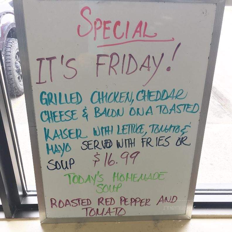 Fresh Cuts Market & Grill - Bracebridge, ON menu_pic