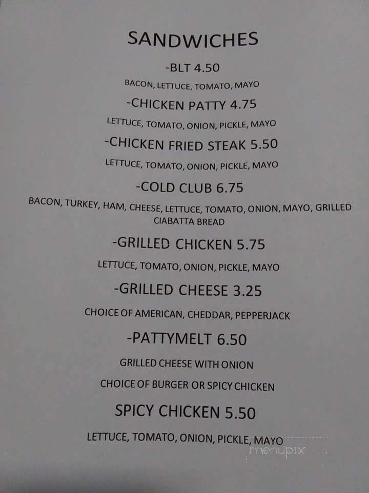 Martha Jo's - Curtis, NE menu_pic