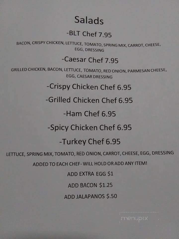 Martha Jo's - Curtis, NE menu_pic