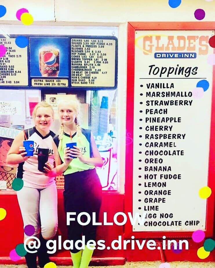Glade's Drive Inn - Spanish Fork, UT menu_pic